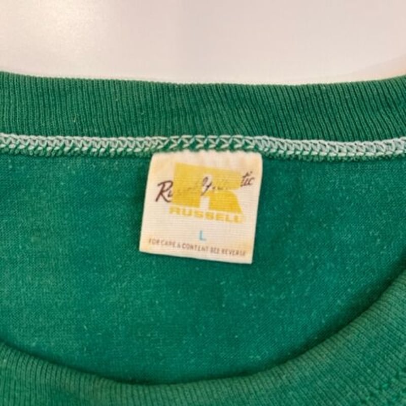 希少 70s 80s RUSSELL ATHLETIC ラッセルアスレチック 70年代 70s 80年代 80s ラッセルアスレチック 白 ホワイト 長袖