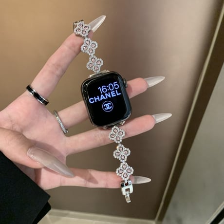 アップル ウォッチ バンド キラキラ ジルコン apple watch ブレスレット M214