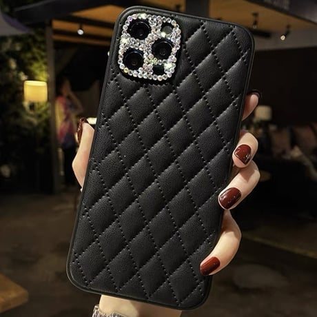 iphone ケース キルティング iphone ケース 人気 女子 キラキラ M033