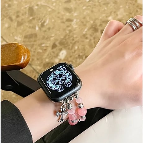 apple watch Series 10 ブレスレット アップル ウォッチ バンド 可愛い M163