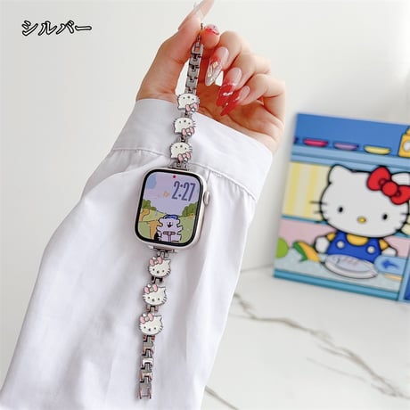 apple watch バンド 可愛い アップル ウォッチ バンド 女性 人気 キャラクター M259