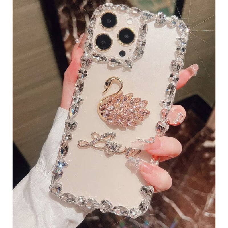 iphone ケース デコ クリア iphone ケース キラキラ ストーン