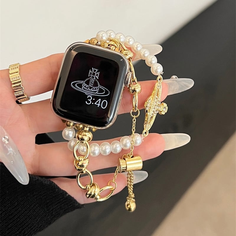 楽天市場】Apple Watch ステンレス チェーン バンド アップル