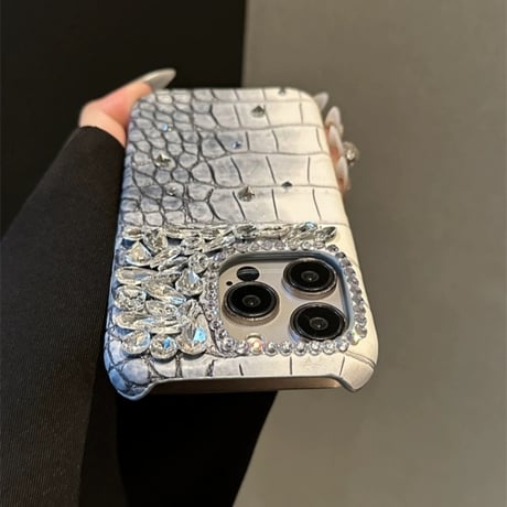 キラキラ iphone ケース ストーン デコ iphoneケース 人気 女子 M121