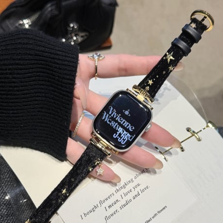 アップル ウォッチ バンド 女性 おしゃれ ベルベット apple watch 11 42mm バンド かわいい M315
