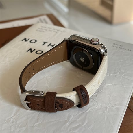 apple watch バンド 犬 アップル ウォッチ バンド  42ｍｍ/46ｍｍ レザー レディース M304
