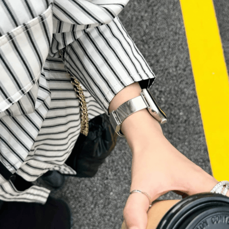 アップル ウォッチ バンド お 揃い apple watch バンド ステンレス「男女兼用」 M238