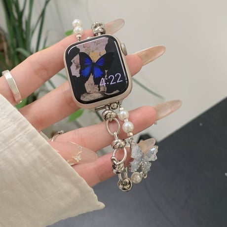 アップル ウォッチ ブレスレット apple watch Series 10 バンド レディース かわいい M101