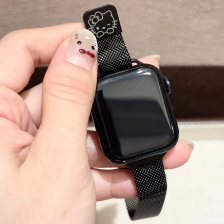アップル ウォッチ バンド ミラネーゼ ループ マグネット apple watch バンド 可愛い M321