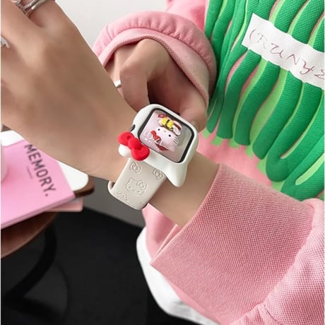 apple watch バンド かわいい アップル ウォッチ バンド シリコン M193