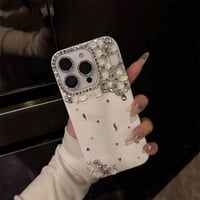 「カメラ保護リングプレゼント！」スマホ ケース デコ iphone ケース ストーン 人気 女子 M256