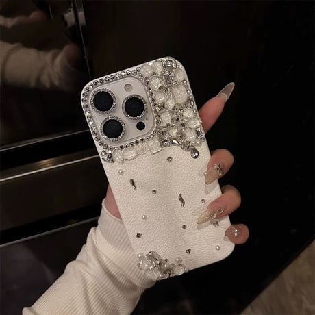 「カメラ保護リングプレゼント！」スマホ ケース デコ iphone ケース ストーン 人気 女子 M256