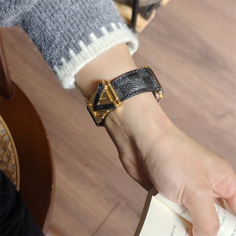 アップル ウォッチ バンド 革 メンズ 女性 apple watch SE バンド おしゃれ M247