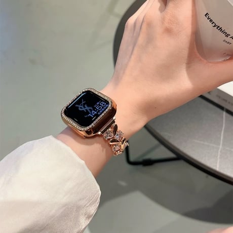 ジルコン アップル ウォッチ バンド キラキラ apple watch ブレスレット M098