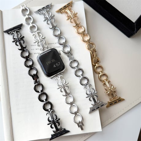 アップル ウォッチ ブレスレット apple watch バンド チェーン アップル ウォッチ 46mm バンド M265