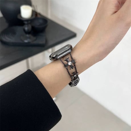 アップル ウォッチ series 10 バンド 女性 おしゃれ apple watch バンド かわいい M136