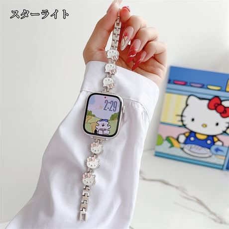 apple watch バンド 可愛い アップル ウォッチ バンド 女性 人気 キャラクター M259