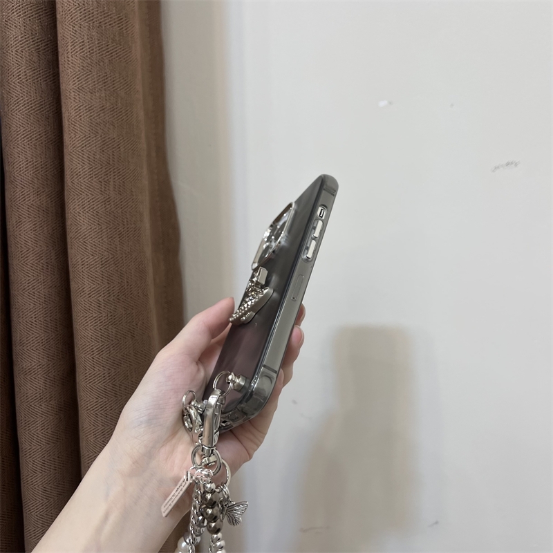 iphone16/16proケース かわいい おしゃれ iphoneケース チェーン