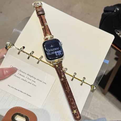 アップル ウォッチ バンド 女性 おしゃれ ベルベット apple watch 11 42mm バンド かわいい M315