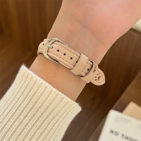 apple watch バンド 犬 アップル ウォッチ バンド  42ｍｍ/46ｍｍ レザー レディース M304