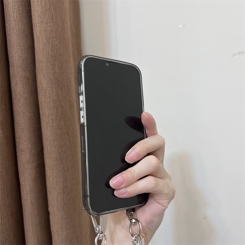 iphone16/16proケース かわいい おしゃれ iphoneケース チェーン