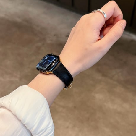 アップル ウォッチ 10 バンド 女性 人気 apple watch 革 バンド かわいい マグネット M290