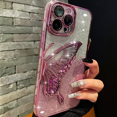 iphone18pro/17proケース かわいい iphone ケース 人気 女子 カメラ保護フィルム一体型 M067
