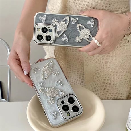 iphone16/16pro ケース かわいい デコ iphone ケース 韓国 流行り M134