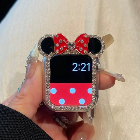 アップル ウォッチ カバー おすすめ 女性 可愛い apple watch series 10 カバー キラキラ  M302