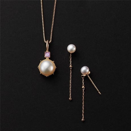 「017」金メッキ ネックレス ペンダント s925シルバー レディース ピアス チェーン パール