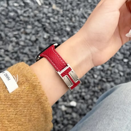 apple watch ベルト マグネット アップル ウォッチ バンド 女性 レザー M224