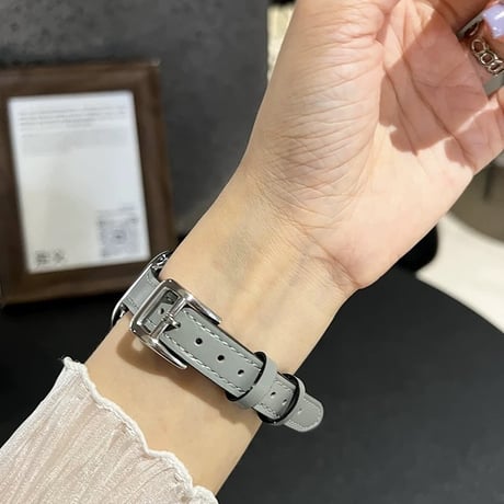 【保護ケース付き】アップル ウォッチ バンド 女性 人気 apple watch バンド レザー 細い M204