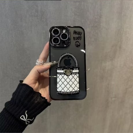 クリア iphone ケース ミラー/スタンド iphone ケース 人気 女子 M239