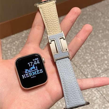 アップル ウォッチ バンド レザー apple watch series 11/10/se バンド マグネット M194