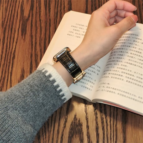 アップル ウォッチ バンド 革 メンズ 女性 apple watch SE バンド おしゃれ M247