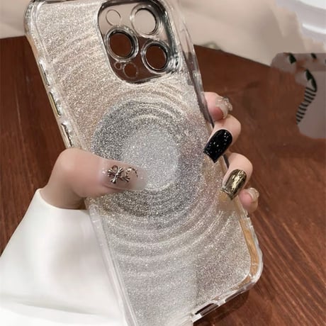 カメラ保護フィルム 付き iphone16/16pro ケース ミラー/スタンド iphone ケース 人気 女子  M237