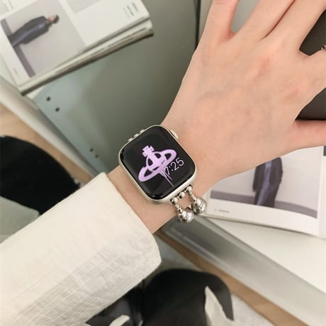 アップル ウォッチ バンド パール apple watch バンド かわいい M087