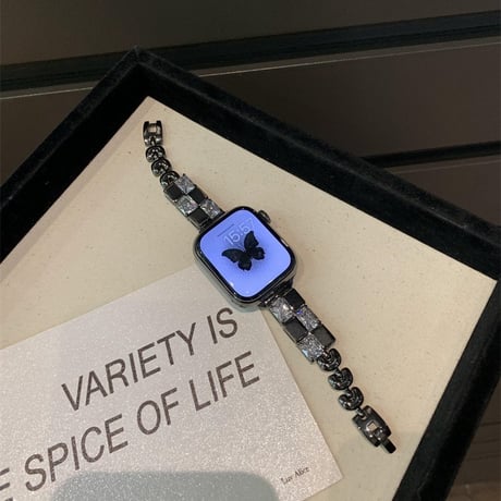 アップル ウォッチ バンド 女性 キラキラ apple watch ブレスレット M228
