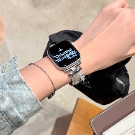 アップル ウォッチ バンド 女性 おしゃれ ベルベット apple watch 11 42mm バンド かわいい M315