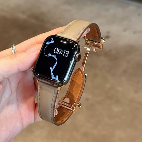 アップル ウォッチ 10 バンド 女性 人気 apple watch 革 バンド かわいい マグネット M290