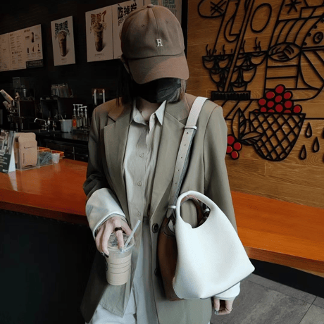 「034」大人 可愛い バッグ 40 代 30代 バイカラー ショルダー バッグ レディース 人気
