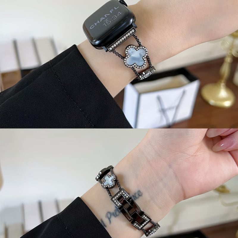 四葉のクローバー apple watch ブレスレット アップル ウォッチ 四葉のクローバー apple watch ブレスレット アップル ウォッチ