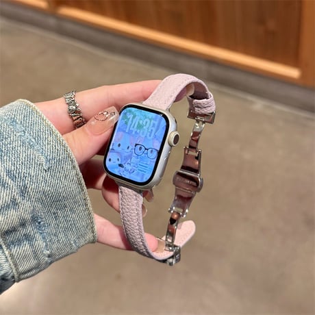 アップル ウォッチ バンド かわいい apple watch 11 バンド レザー レディース M307
