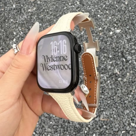 apple watch ベルト マグネット アップル ウォッチ バンド 女性 レザー M224