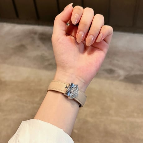 アップル ウォッチ 10 バンド 女性 人気 apple watch 革 バンド かわいい マグネット M290
