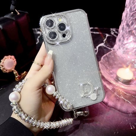 iphone16/16pro ケース 人気 女子 iphone ケース キラキラ クリア M167