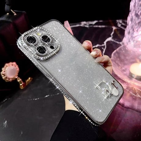 iphone16/16pro ケース 人気 女子 iphone ケース キラキラ クリア M167