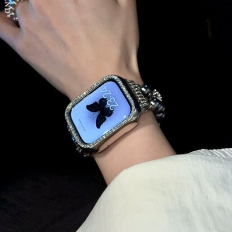 アップル ウォッチ ブレスレット apple watch バンド キラキラ【保護ケースプレゼント】M105