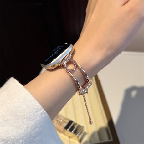 アップル ウォッチ バングル apple watch メタル バンド 個性的 M283