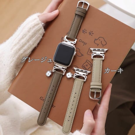 apple watch バンド かわいい アップル ウォッチ バンド レザー M217
